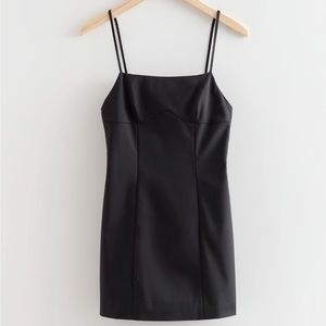 & Other Stories strappy mini dress